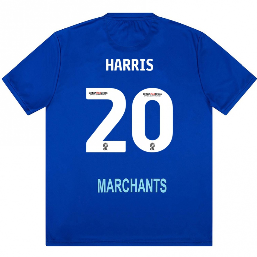 Vaikiškas Max Harris #20 Žalia Išvykos Marškinėliai 2024/25 T-Shirt