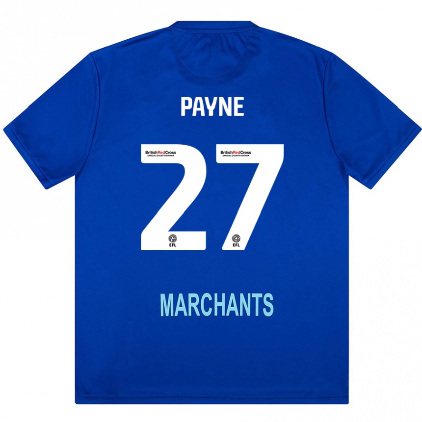 Vaikiškas Lewis Payne #27 Žalia Išvykos Marškinėliai 2024/25 T-Shirt