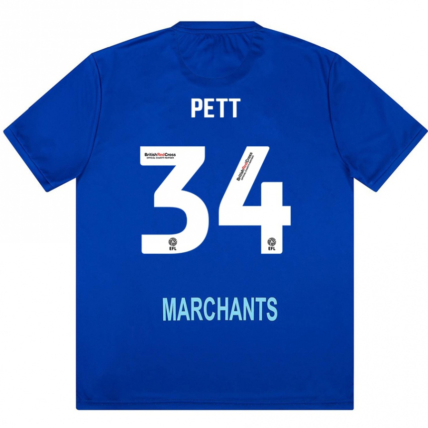 Vaikiškas Tom Pett #34 Žalia Išvykos Marškinėliai 2024/25 T-Shirt