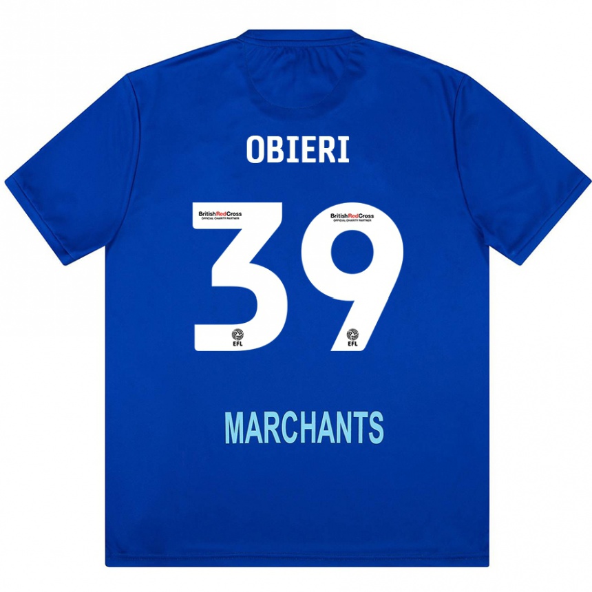 Vaikiškas Sopuruchukwu Obieri #39 Žalia Išvykos Marškinėliai 2024/25 T-Shirt