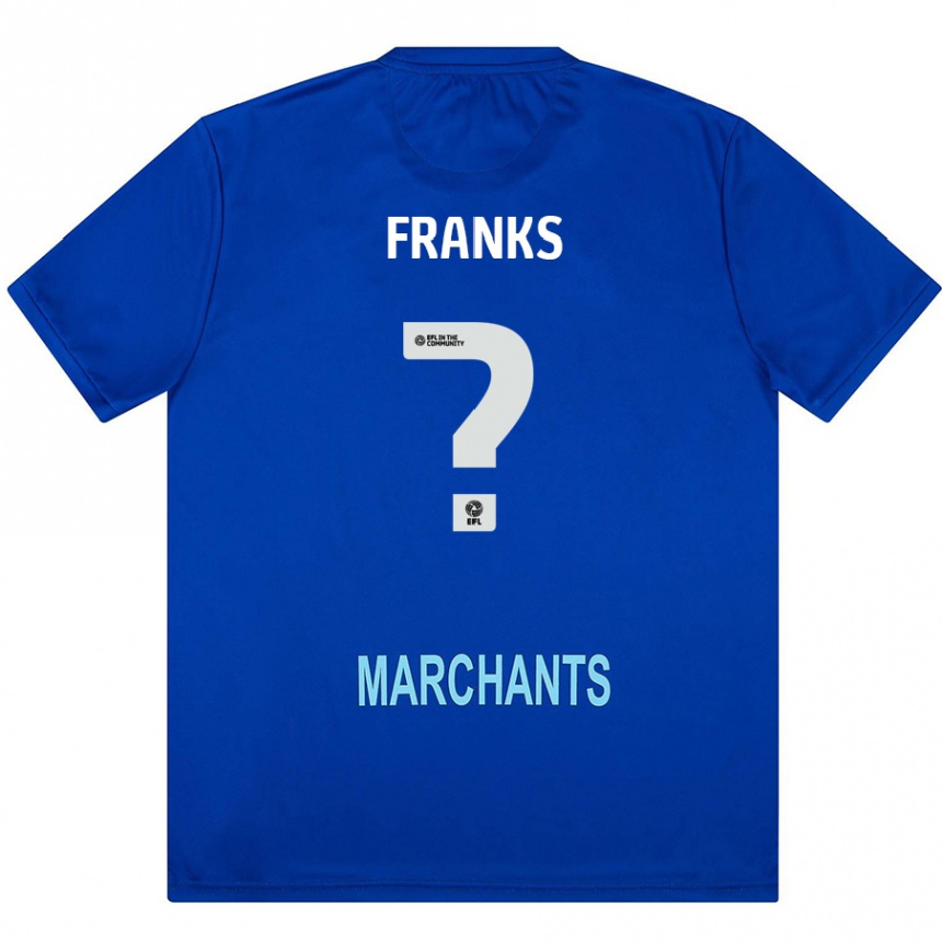 Vaikiškas Jude Franks #0 Žalia Išvykos Marškinėliai 2024/25 T-Shirt