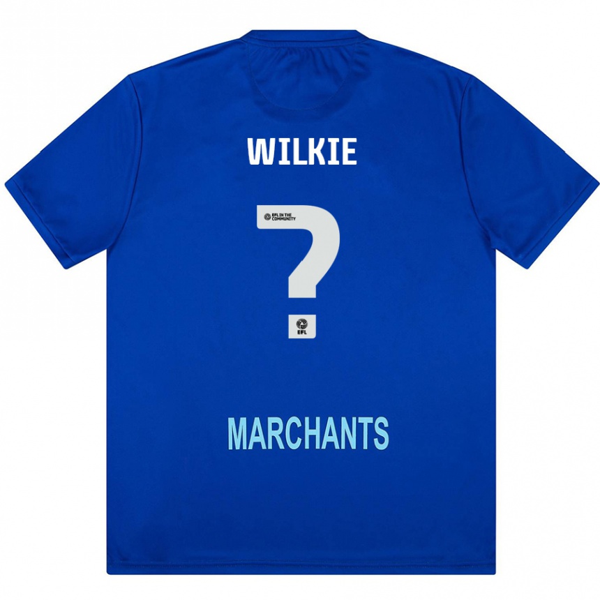 Vaikiškas Alex Wilkie #0 Žalia Išvykos Marškinėliai 2024/25 T-Shirt