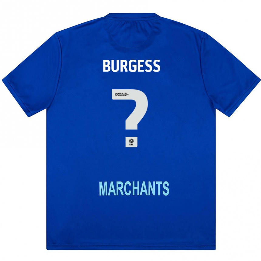 Vaikiškas Bradley Burgess #0 Žalia Išvykos Marškinėliai 2024/25 T-Shirt