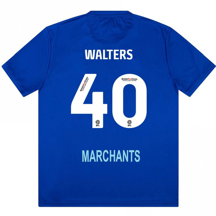 Vaikiškas Cameron Walters #40 Žalia Išvykos Marškinėliai 2024/25 T-Shirt