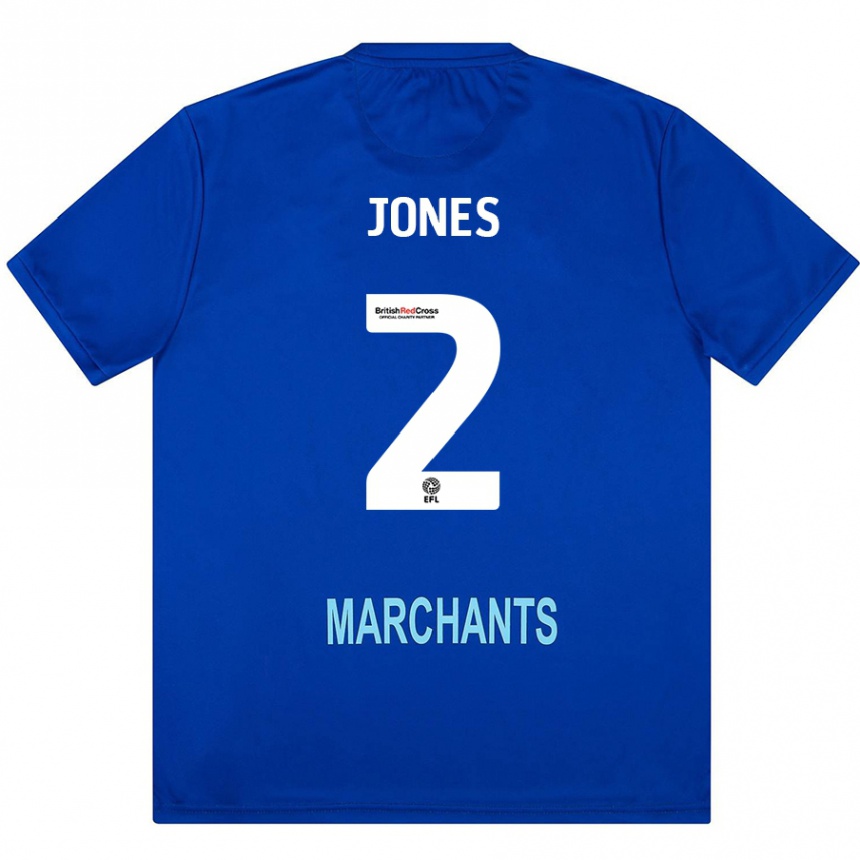 Vaikiškas Courtney Jones #2 Žalia Išvykos Marškinėliai 2024/25 T-Shirt