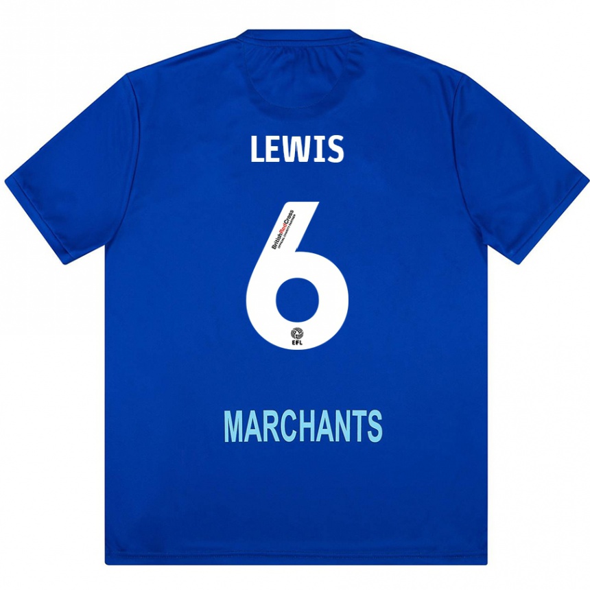 Vaikiškas Megan Lewis #6 Žalia Išvykos Marškinėliai 2024/25 T-Shirt