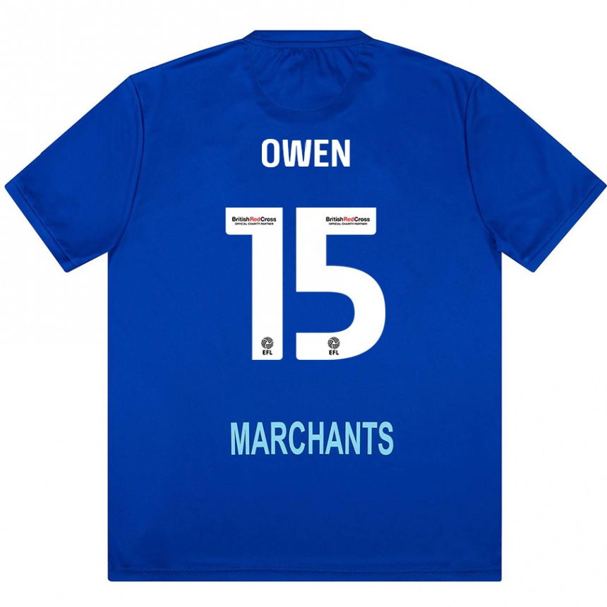 Vaikiškas Emily Owen #15 Žalia Išvykos Marškinėliai 2024/25 T-Shirt