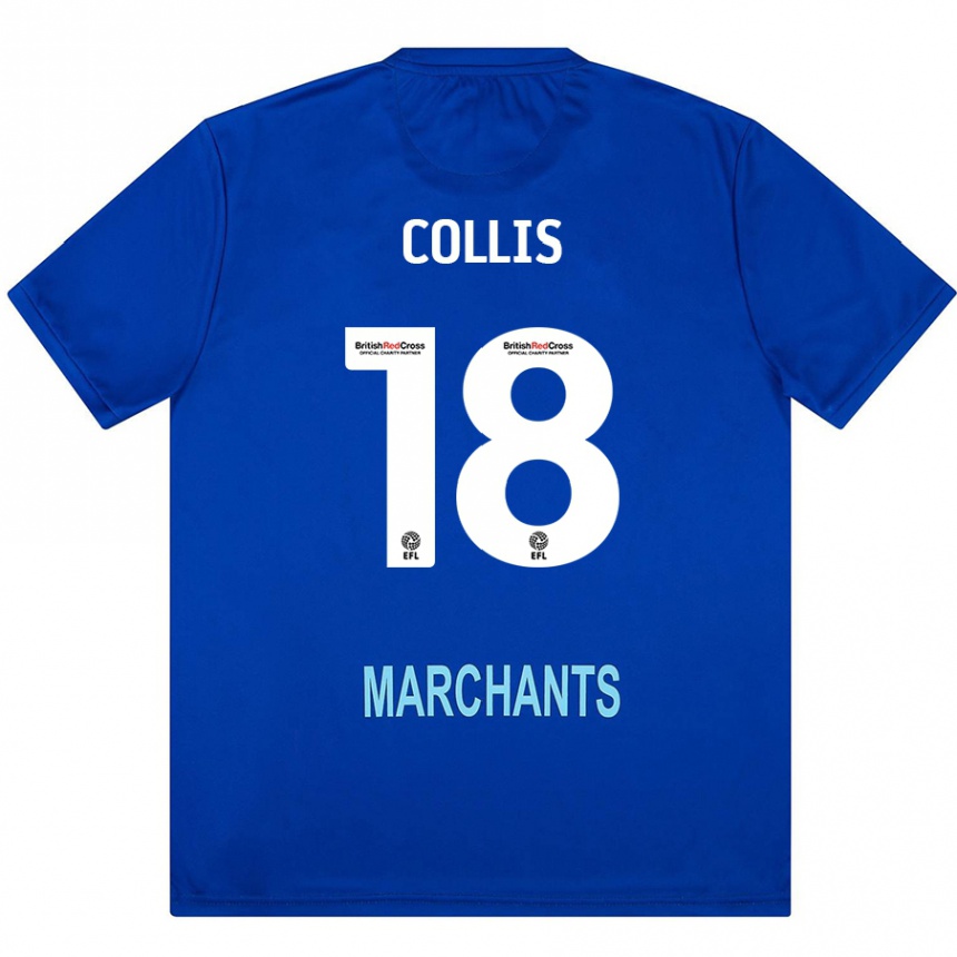 Vaikiškas Maisy Collis #18 Žalia Išvykos Marškinėliai 2024/25 T-Shirt