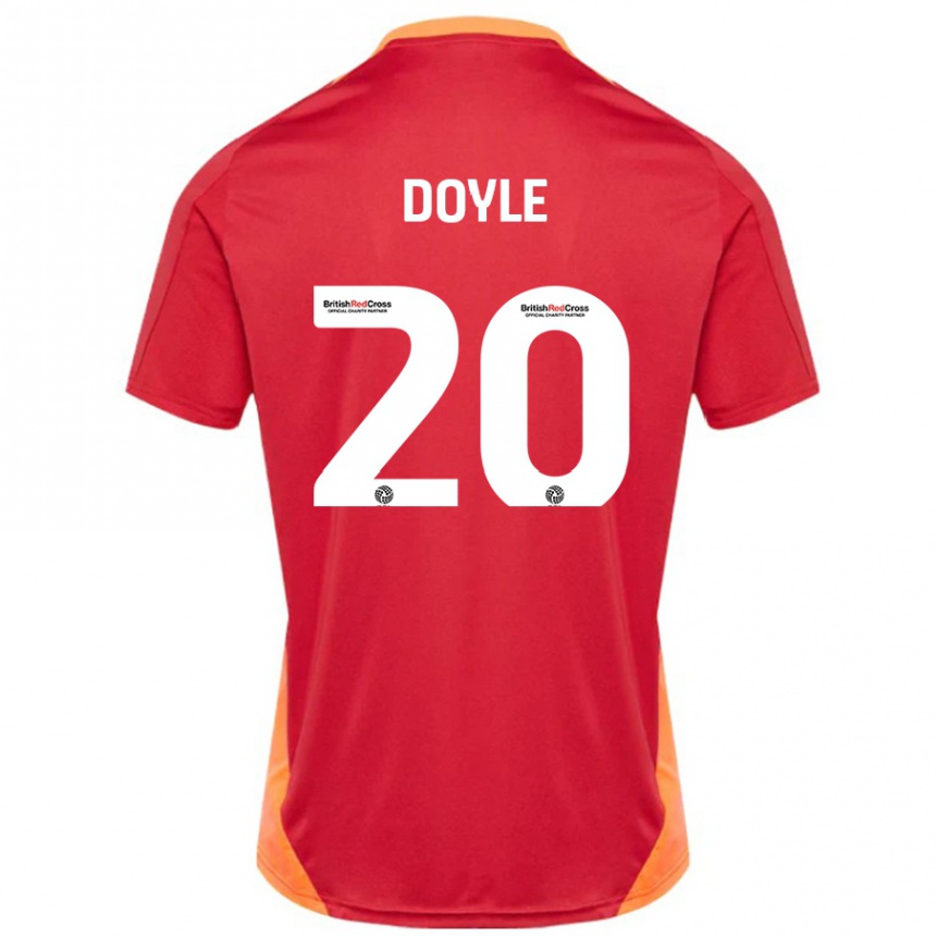 Vaikiškas Kamari Doyle #20 Mėlyna Nebalta Išvykos Marškinėliai 2024/25 T-Shirt