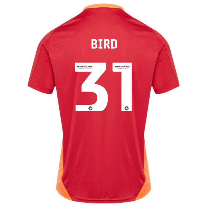 Vaikiškas Jay Bird #31 Mėlyna Nebalta Išvykos Marškinėliai 2024/25 T-Shirt