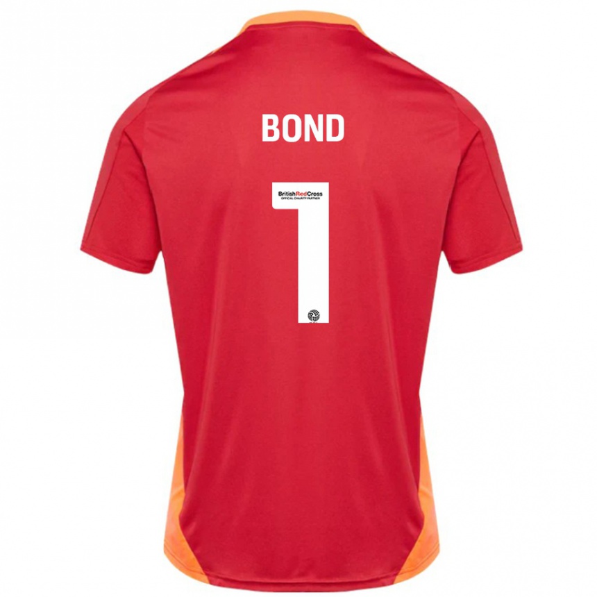 Vaikiškas Abbi Bond #1 Mėlyna Nebalta Išvykos Marškinėliai 2024/25 T-Shirt