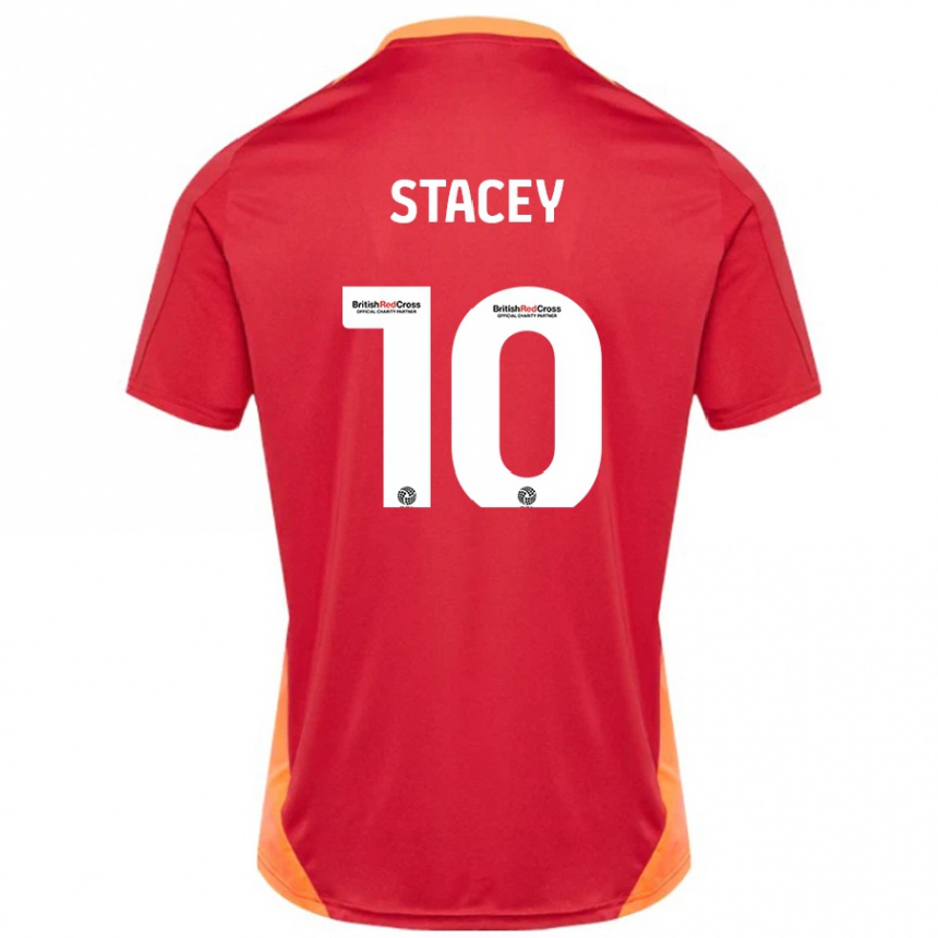 Vaikiškas Sarah Stacey #10 Mėlyna Nebalta Išvykos Marškinėliai 2024/25 T-Shirt