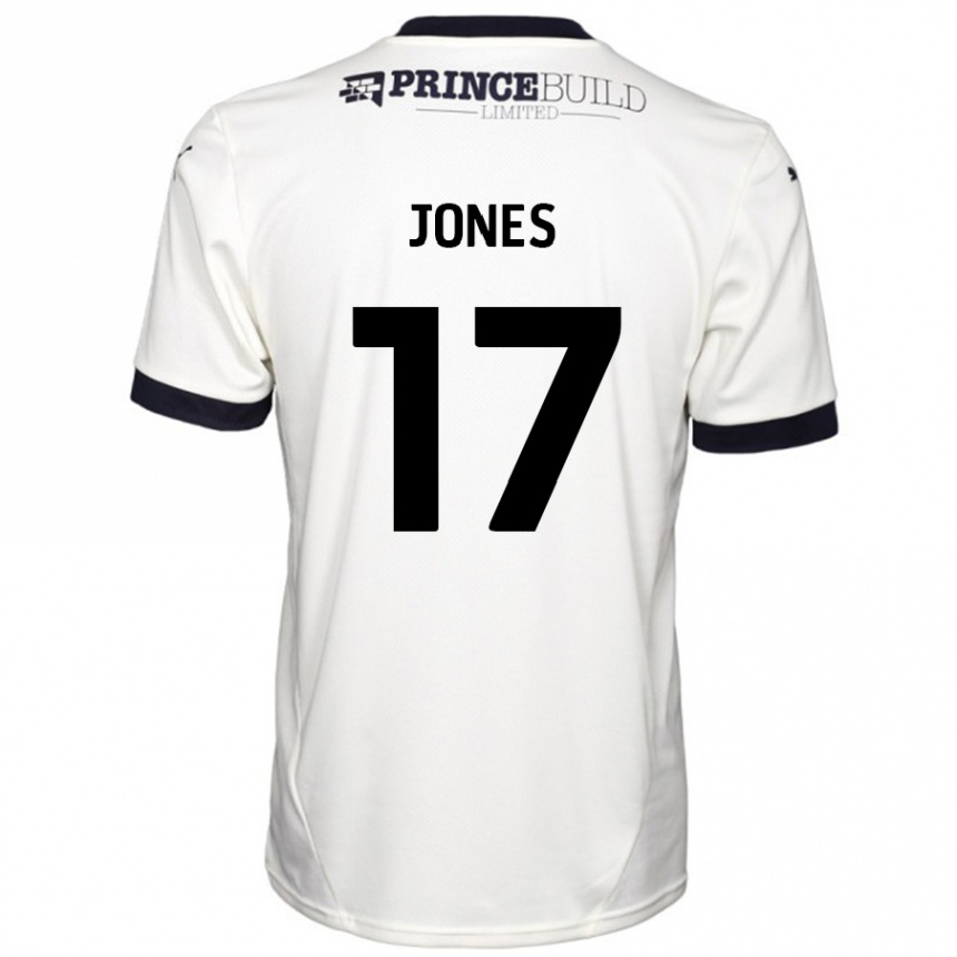 Vaikiškas Ricky-Jade Jones #17 Ne Balta Juoda Išvykos Marškinėliai 2024/25 T-Shirt