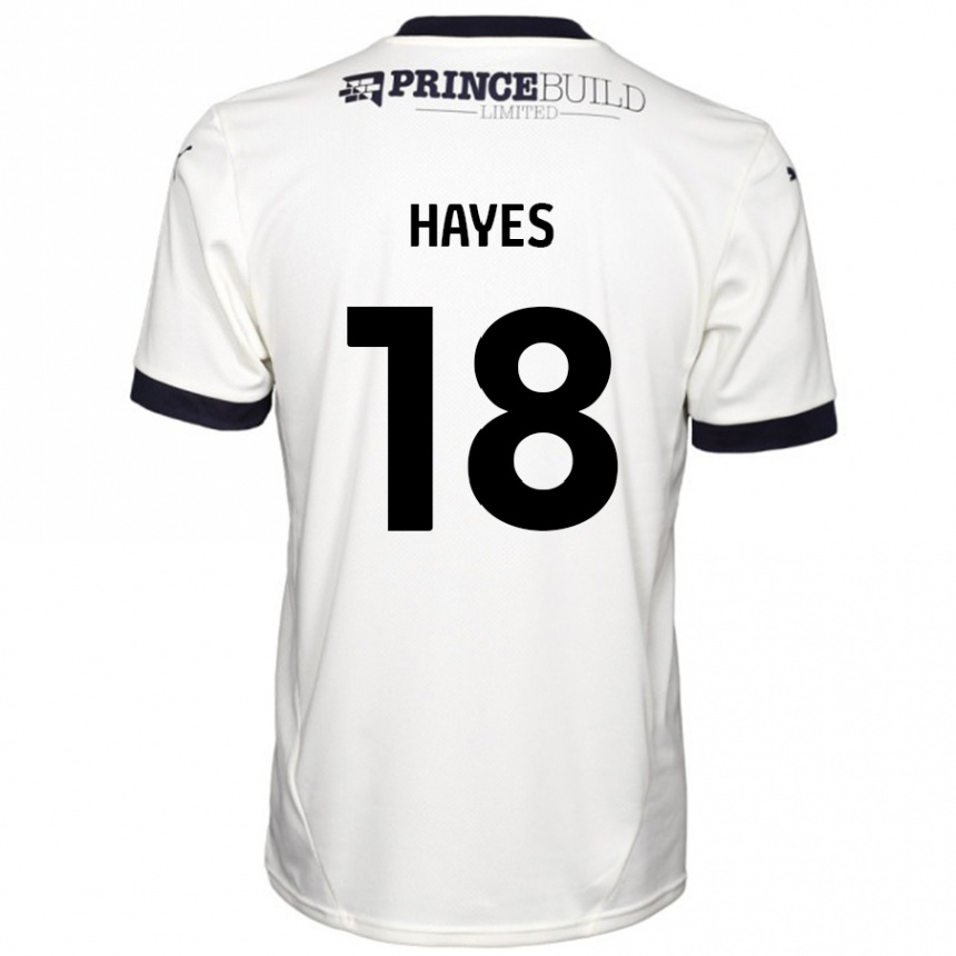 Vaikiškas Cian Hayes #18 Ne Balta Juoda Išvykos Marškinėliai 2024/25 T-Shirt