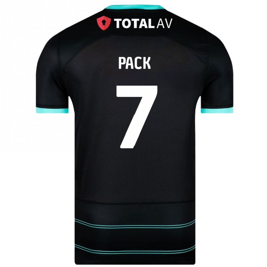 Vaikiškas Marlon Pack #7 Juoda Išvykos Marškinėliai 2024/25 T-Shirt