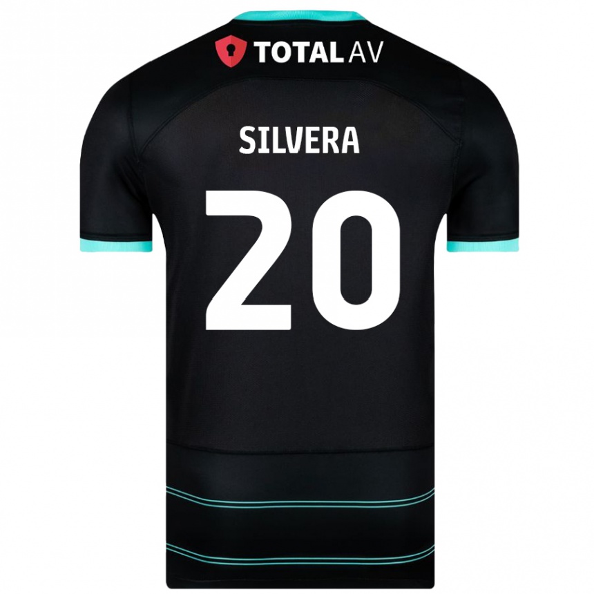 Vaikiškas Sam Silvera #20 Juoda Išvykos Marškinėliai 2024/25 T-Shirt