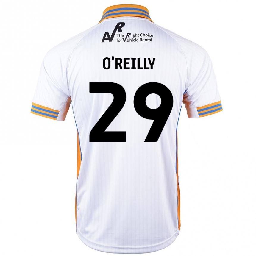 Vaikiškas Tommi O'reilly #29 Baltas Išvykos Marškinėliai 2024/25 T-Shirt