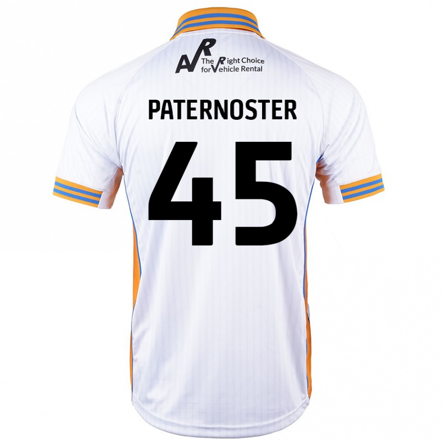 Vaikiškas Vladimir Paternoster #45 Baltas Išvykos Marškinėliai 2024/25 T-Shirt