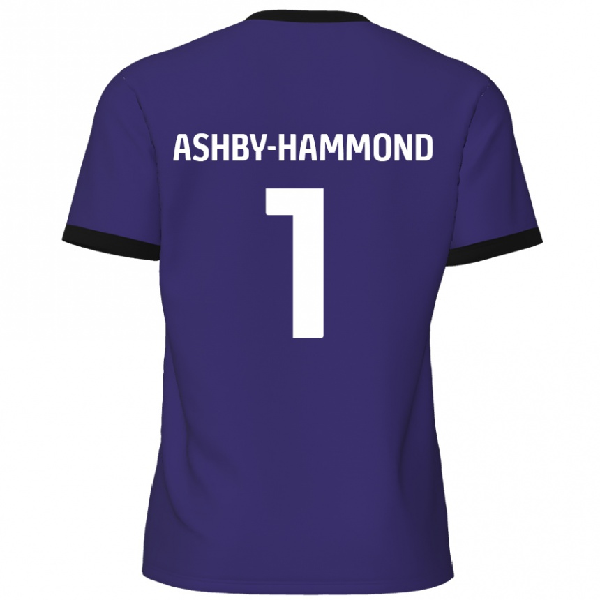 Vaikiškas Taye Ashby-Hammond #1 Violetinė Išvykos Marškinėliai 2024/25 T-Shirt