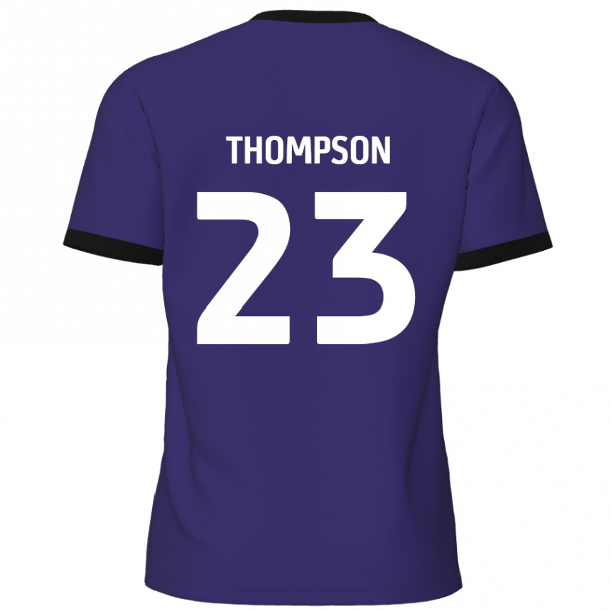 Vaikiškas Louis Thompson #23 Violetinė Išvykos Marškinėliai 2024/25 T-Shirt