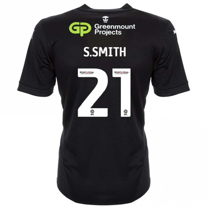 Vaikiškas Scott Smith #21 Juoda Išvykos Marškinėliai 2024/25 T-Shirt