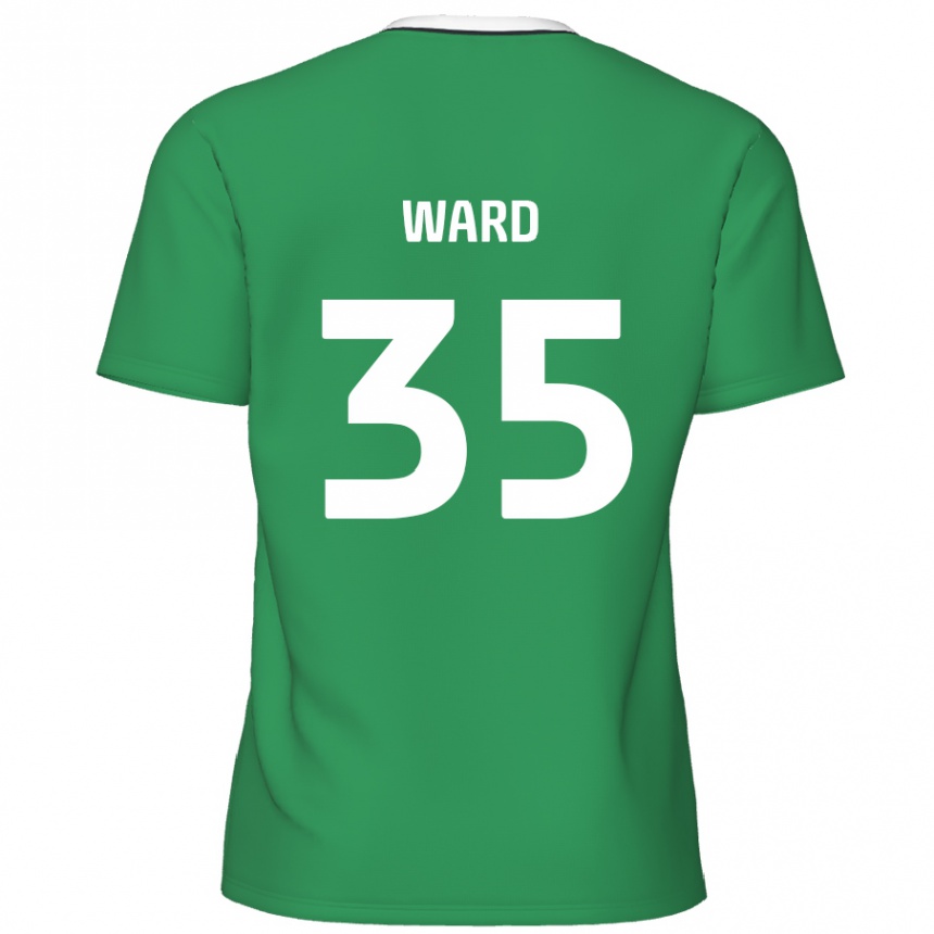 Vaikiškas Christie Ward #35 Žalia Baltos Juostelės Išvykos Marškinėliai 2024/25 T-Shirt