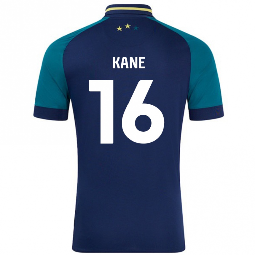 Vaikiškas Herbie Kane #16 Navy Tamsiai Žalia Išvykos Marškinėliai 2024/25 T-Shirt