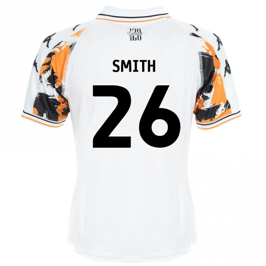 Vaikiškas Andy Smith #26 Baltas Išvykos Marškinėliai 2024/25 T-Shirt