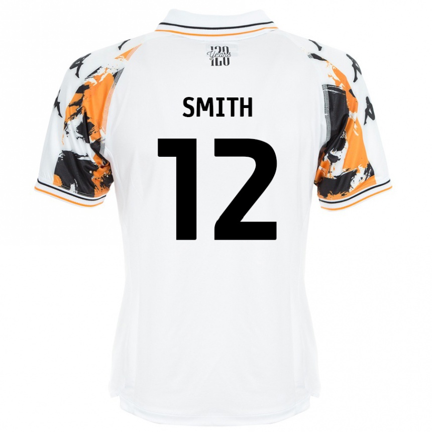 Vaikiškas Emily Smith #12 Baltas Išvykos Marškinėliai 2024/25 T-Shirt