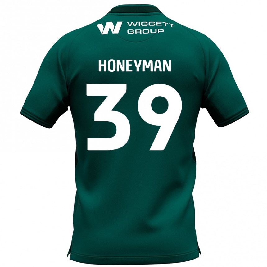 Vaikiškas George Honeyman #39 Žalia Išvykos Marškinėliai 2024/25 T-Shirt