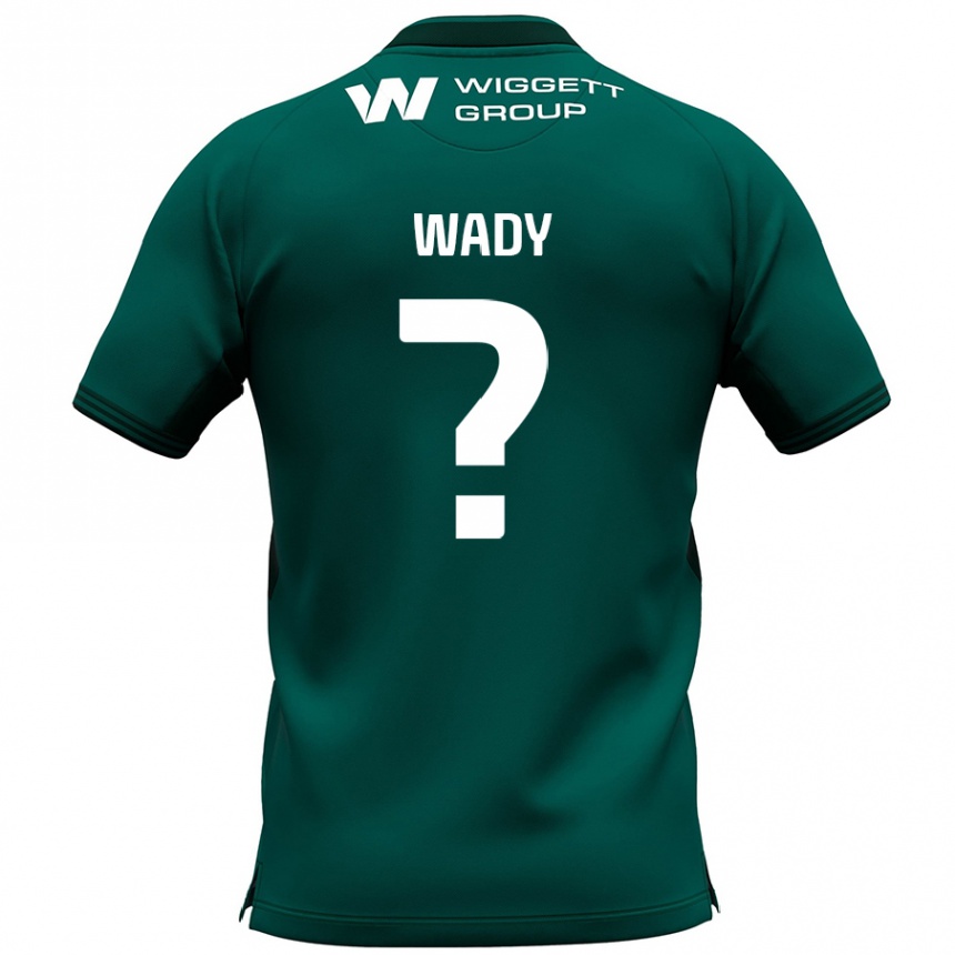 Vaikiškas Ethan Wady #0 Žalia Išvykos Marškinėliai 2024/25 T-Shirt