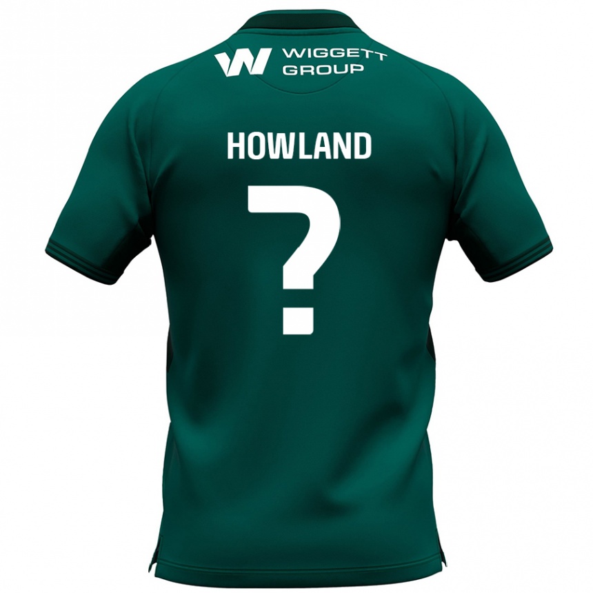 Vaikiškas Jack Howland #0 Žalia Išvykos Marškinėliai 2024/25 T-Shirt