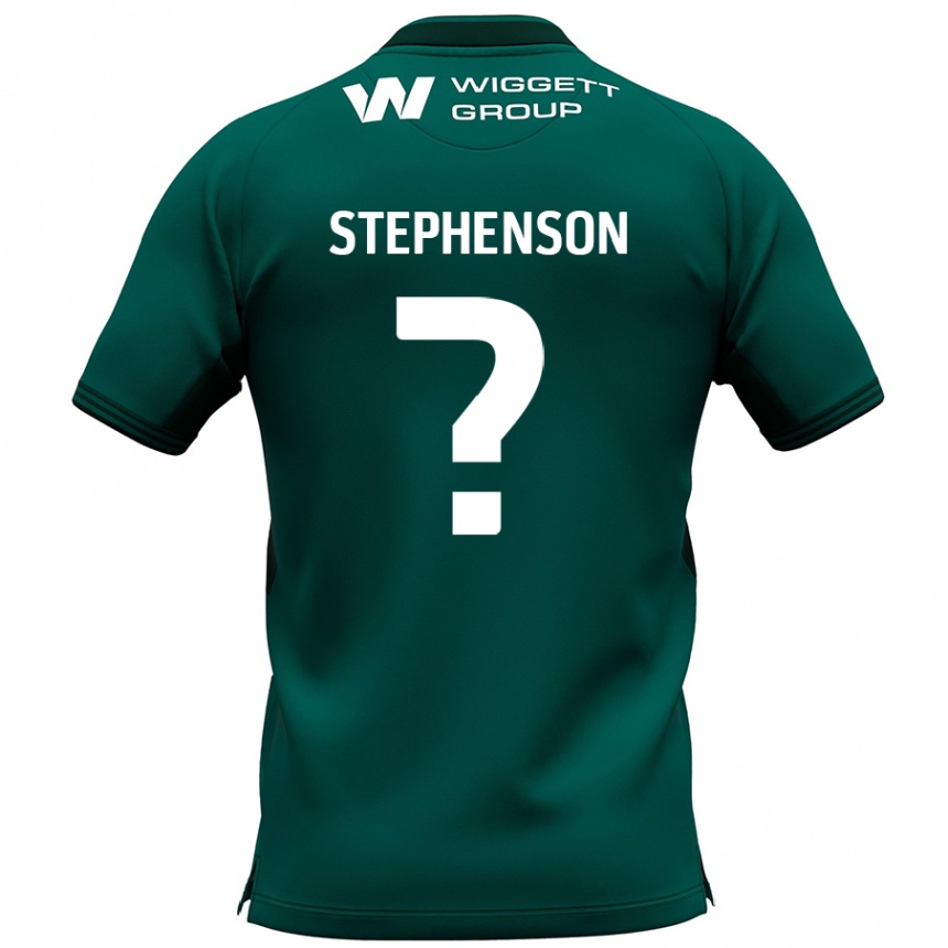 Vaikiškas Joshua Stephenson #0 Žalia Išvykos Marškinėliai 2024/25 T-Shirt