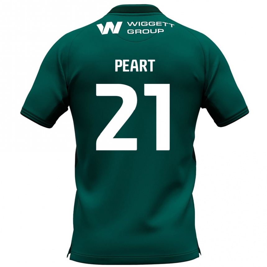 Vaikiškas Kalani Peart #21 Žalia Išvykos Marškinėliai 2024/25 T-Shirt