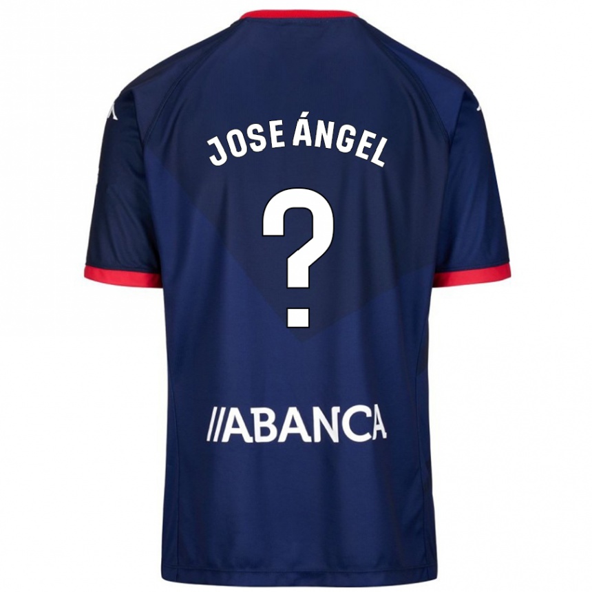 Vaikiškas José Ángel Jurado #20 Tamsiai Mėlyna Išvykos Marškinėliai 2024/25 T-Shirt