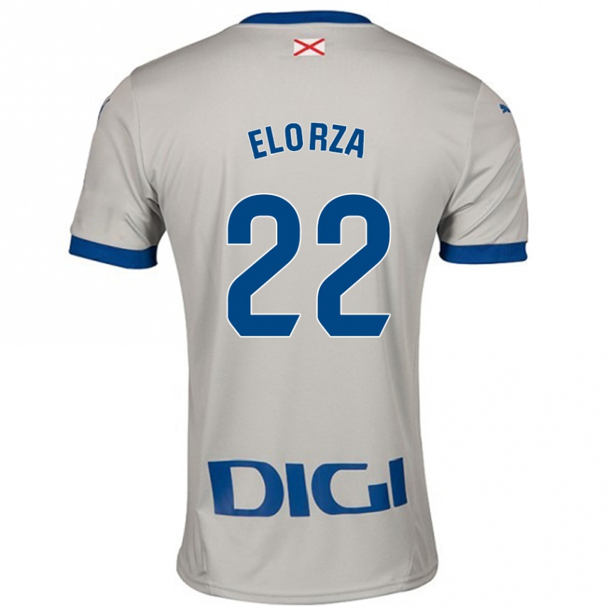 Vaikiškas Sheila Elorza #22 Šviesiai Pilka Išvykos Marškinėliai 2024/25 T-Shirt