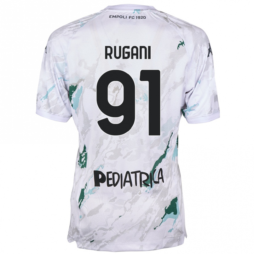 Vaikiškas Tommaso Rugani #91 Pilka Išvykos Marškinėliai 2024/25 T-Shirt