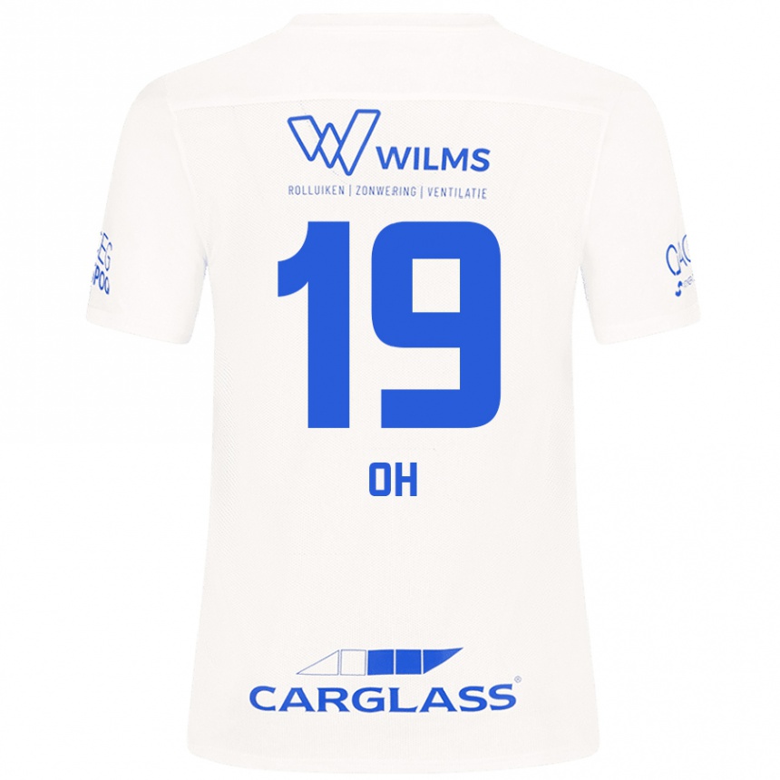 Vaikiškas Hyeon-Gyu Oh #19 Baltas Išvykos Marškinėliai 2024/25 T-Shirt