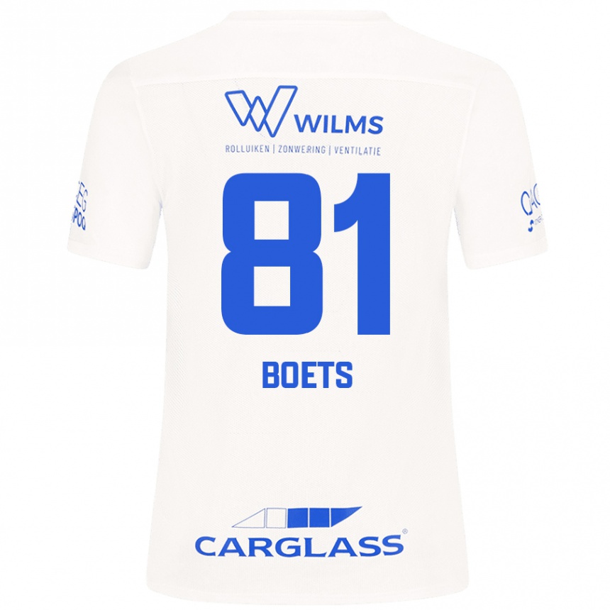 Vaikiškas Keo Boets #81 Baltas Išvykos Marškinėliai 2024/25 T-Shirt