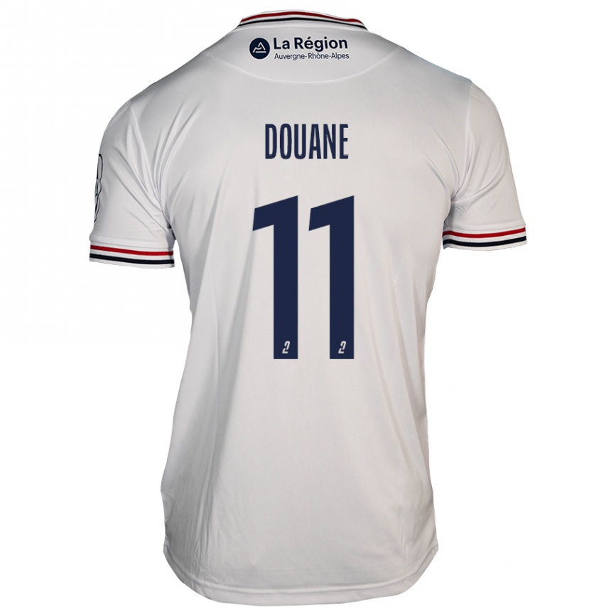 Vaikiškas Maïdine Douane #11 Baltas Išvykos Marškinėliai 2024/25 T-Shirt