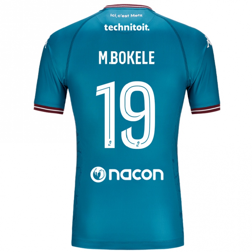 Vaikiškas Morgan Bokele #19 Bleu Benzinas Išvykos Marškinėliai 2024/25 T-Shirt