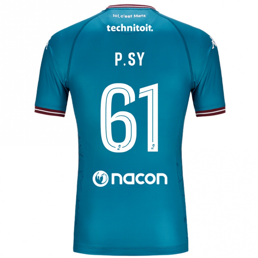 Vaikiškas Pape Sy #61 Bleu Benzinas Išvykos Marškinėliai 2024/25 T-Shirt