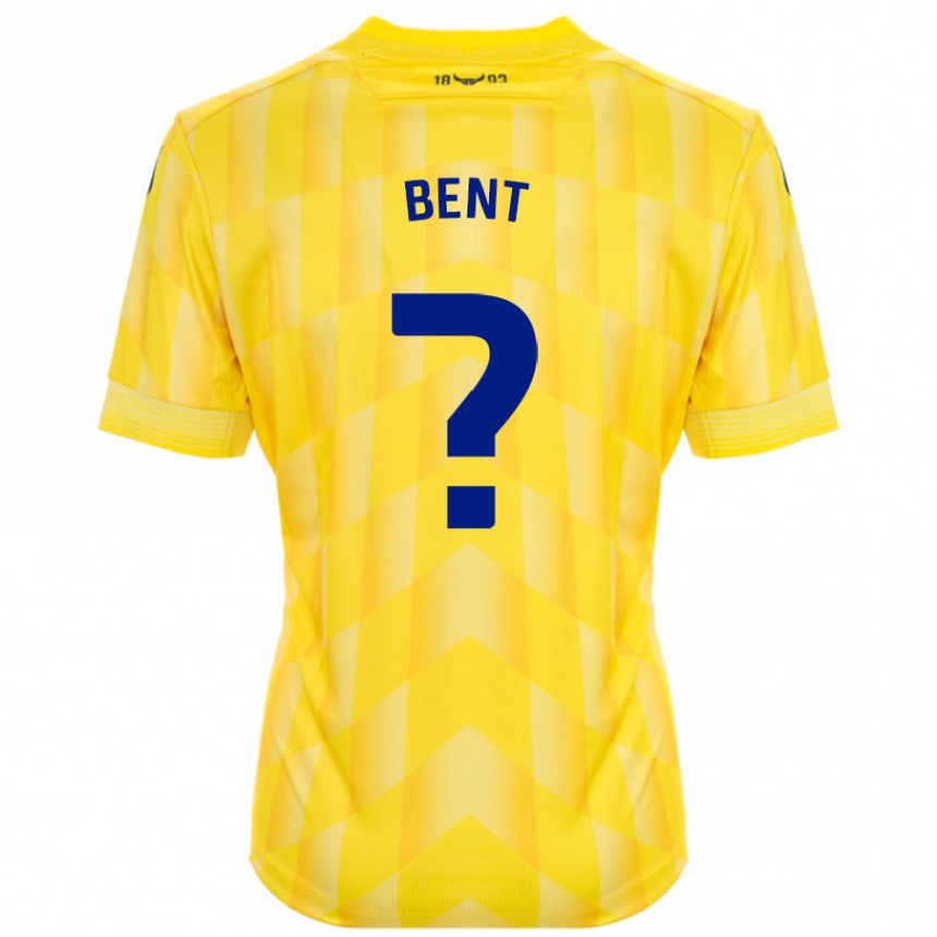 Vyrai Stephaney Bent #0 Geltona Namų Marškinėliai 2024/25 T-Shirt