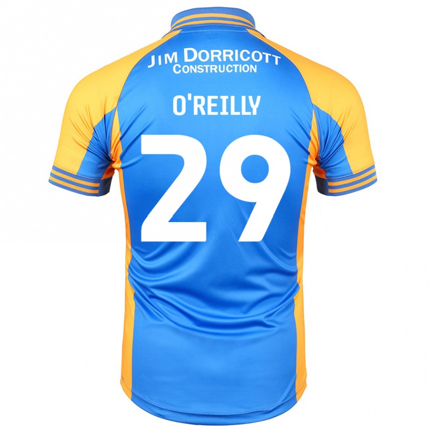 Vyrai Tommi O'reilly #29 Mėlynas Gintaras Namų Marškinėliai 2024/25 T-Shirt