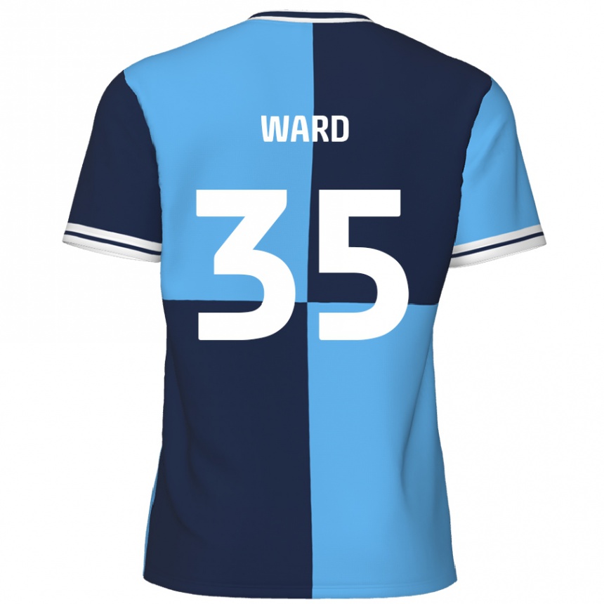 Vyrai Christie Ward #35 Dangaus Mėlyna Tamsiai Mėlyna Namų Marškinėliai 2024/25 T-Shirt