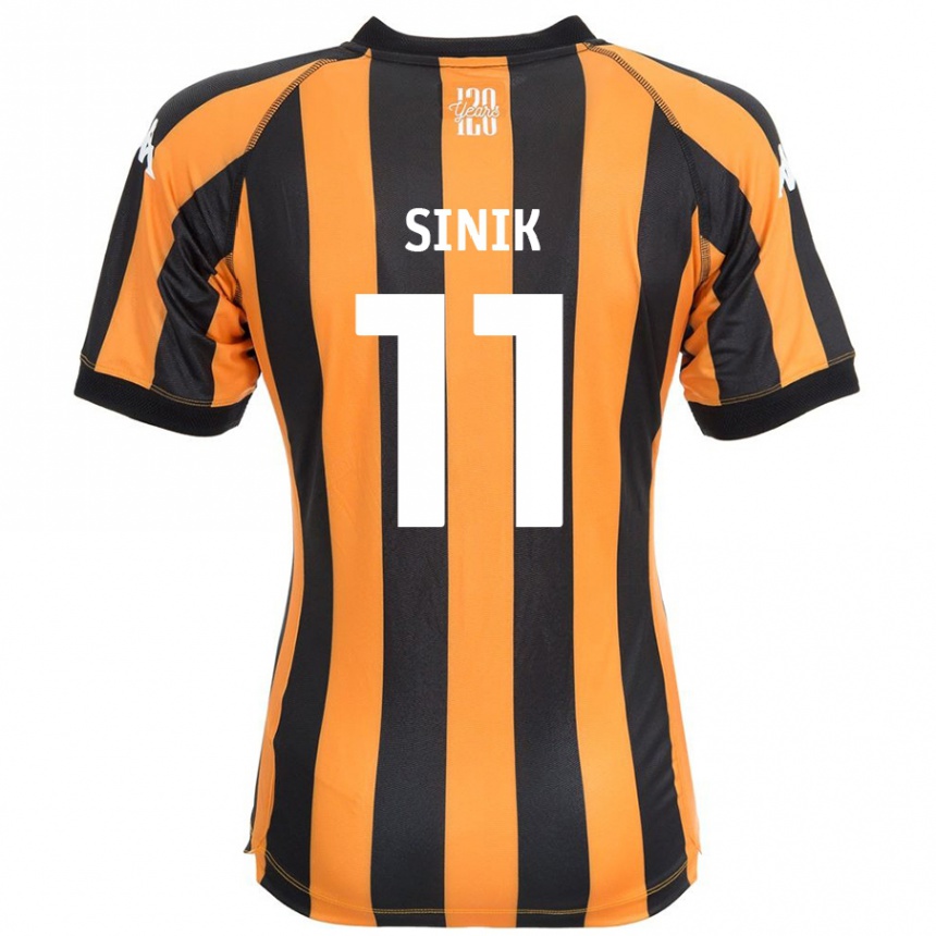 Vyrai Doğukan Sinik #11 Juodasis Gintaras Namų Marškinėliai 2024/25 T-Shirt