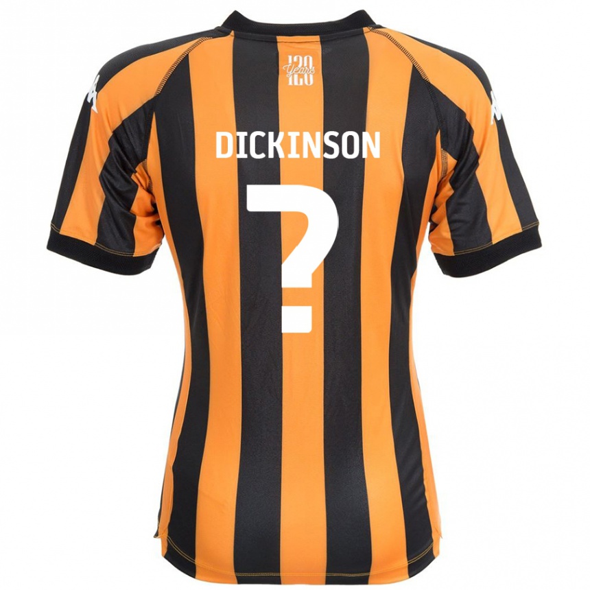 Vyrai George Dickinson #0 Juodasis Gintaras Namų Marškinėliai 2024/25 T-Shirt