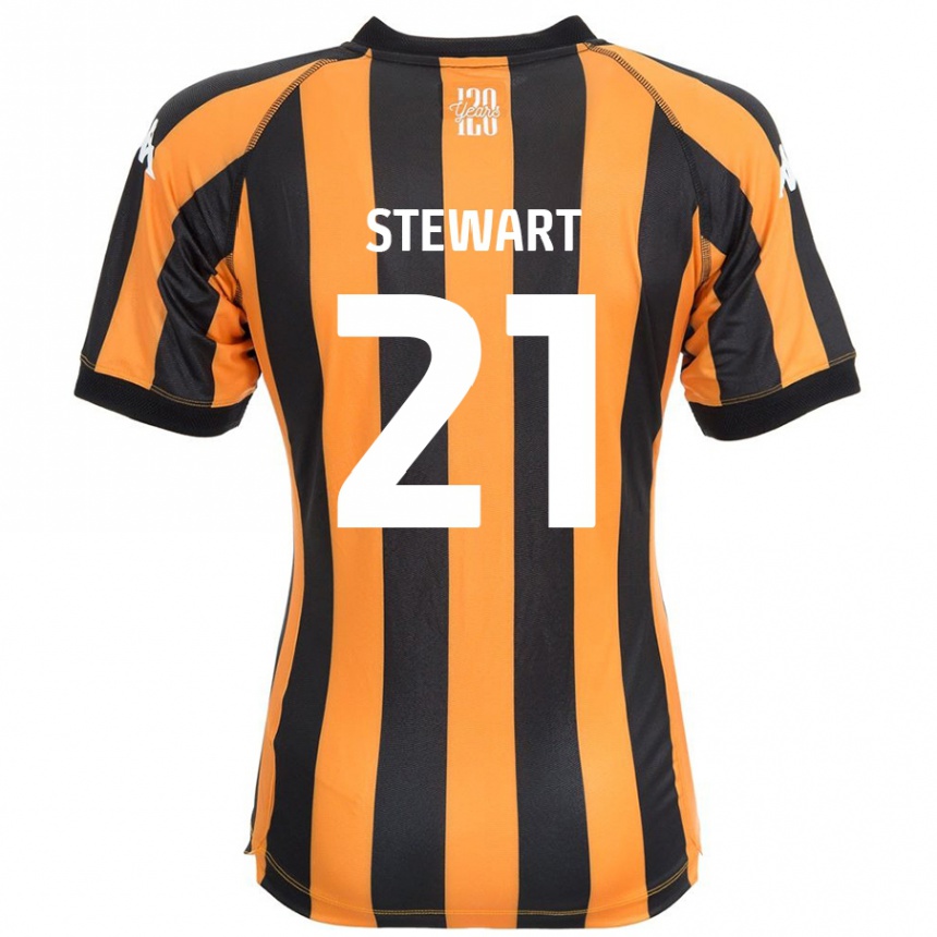 Vyrai Alice Stewart #21 Juodasis Gintaras Namų Marškinėliai 2024/25 T-Shirt