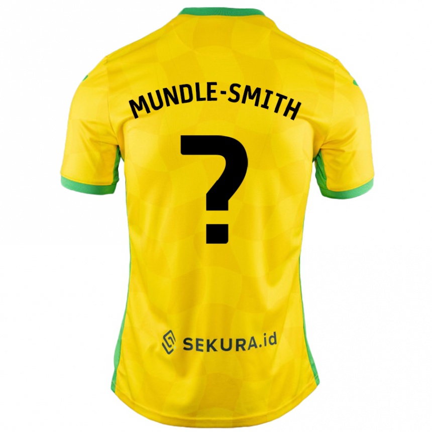 Vyrai Errol Mundle-Smith #0 Geltona Žalia Namų Marškinėliai 2024/25 T-Shirt