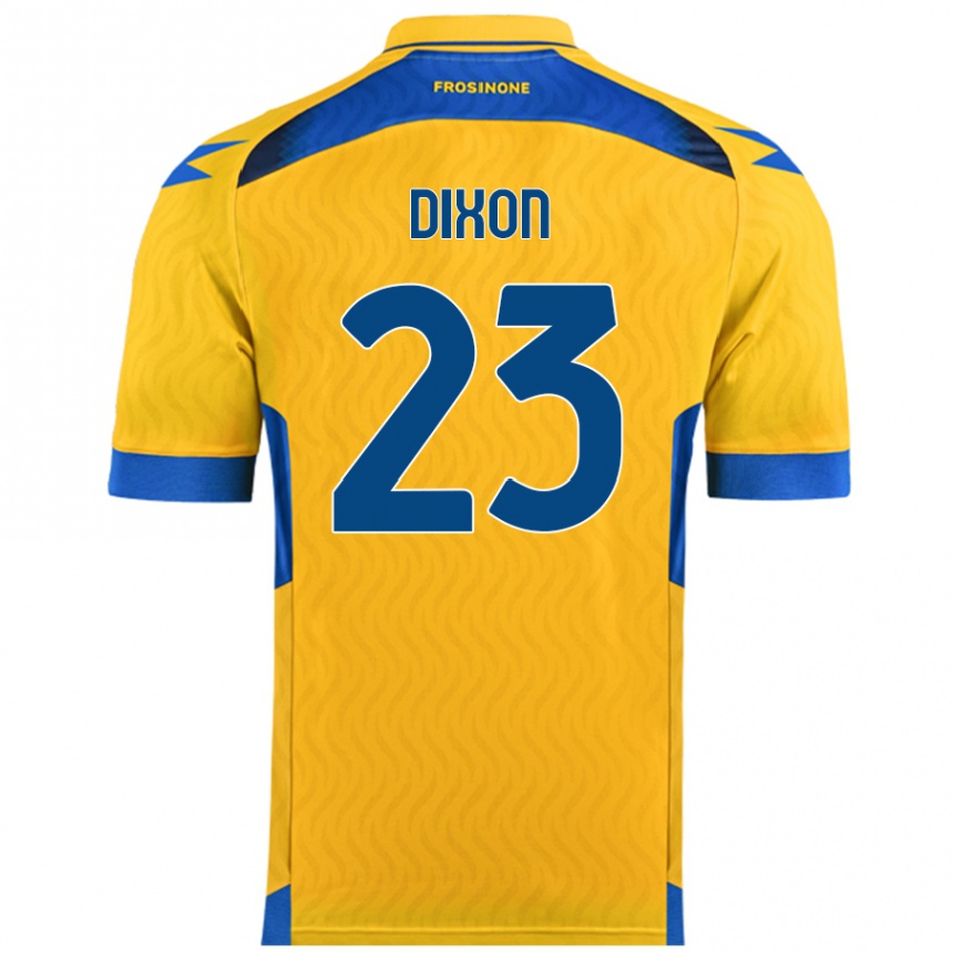 Vyrai Damar Dixon #23 Geltona Namų Marškinėliai 2024/25 T-Shirt